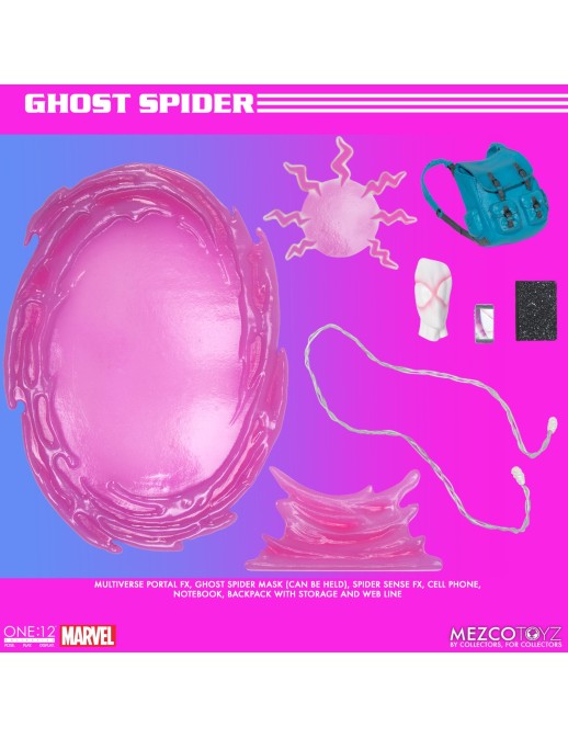 Mezco Toys The One 12 Collective Marvel The Ghost-Spider Spider Gwen