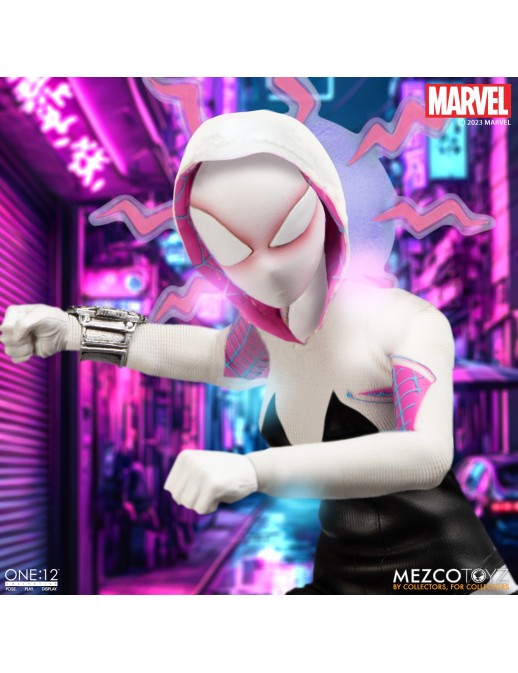 Mezco Toys The One 12 Collective Marvel The Ghost-Spider Gwen