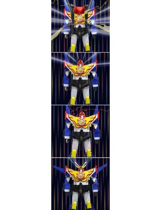 Evolution Toy Super Metal Action The Brave Fighter of Sun Fighbird Armed Combination Fighbird
