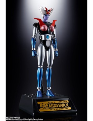 Bandai Mazinger Z Soul of Chogokin Diecast Action Figures GX-08R Aphrodai A vs GX-09R Minerva X