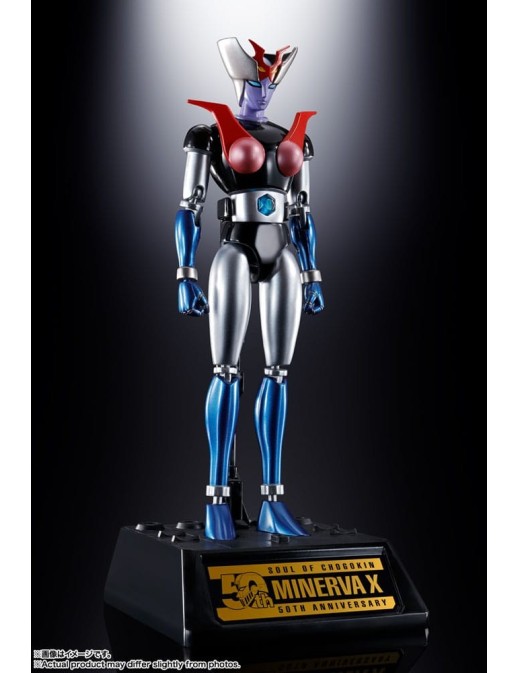 Bandai Mazinger Z Soul of Chogokin Diecast Action Figures GX-08R Aphrodai A vs GX-09R Minerva X