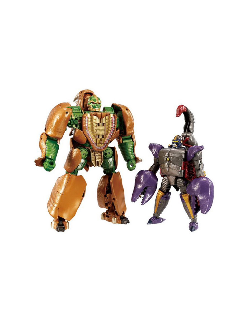 BWVS-02 RHINOX AND SCORPONOK TWO-PACK PREMIUM FINISH TRANSFORMERS: BEAST WARS BWVS-02 RHINOX AND SCORPONOK TWO-PACK PREMIUM FINISH TRANSFORMERS: BEAST WARS
