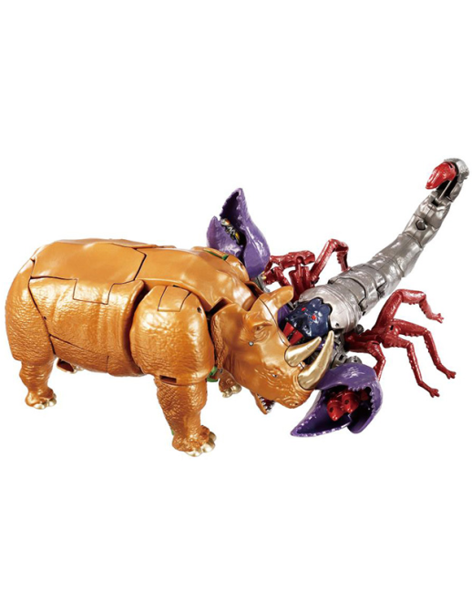 TAKARA TOMY BWVS-02 RHINOX AND SCORPONOK TWO-PACK PREMIUM FINISH TRANSFORMERS: BEAST WARS