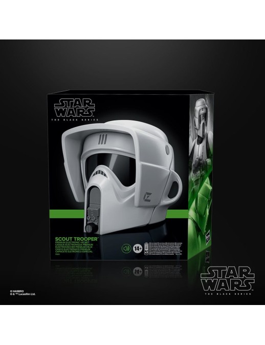 Hasbro Star Wars Black Series Electronic Helmet Scout Trooper
