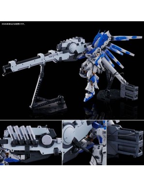 P-Bandai Real Grade RG 1/144 Mobile Suit Gundam Hyper Mega Bazooka Launcher for Hi - Hi Nu Gundam