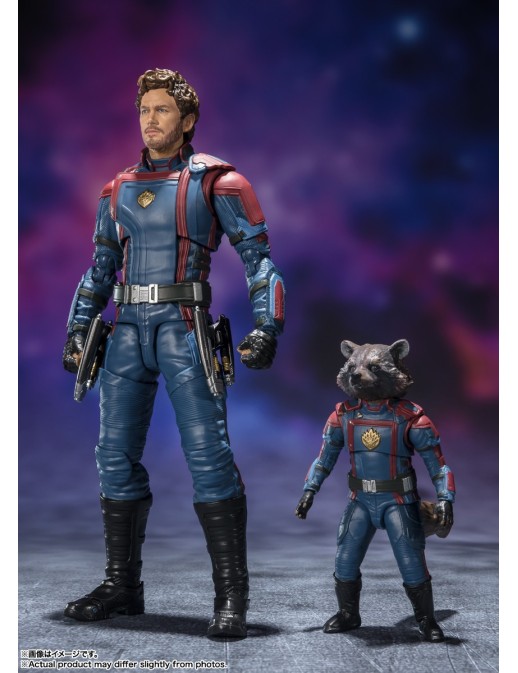Bandai S.H. Figuarts Guardians of the Galaxy Volume 3 Star-Lord & Rocket Raccoon