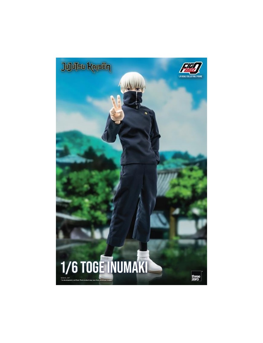 Threezero Jujutsu Kaisen Toge Inumaki 1/6 AF Threezero Jujutsu Kaisen Toge Inumaki 1/6 AF