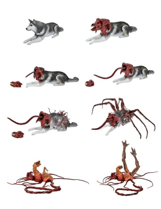 Neca The Thing Dog Creature Set