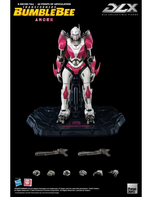 Threezero Transformers Bumblebee DLX Scale Collectible Figure Series Arcee