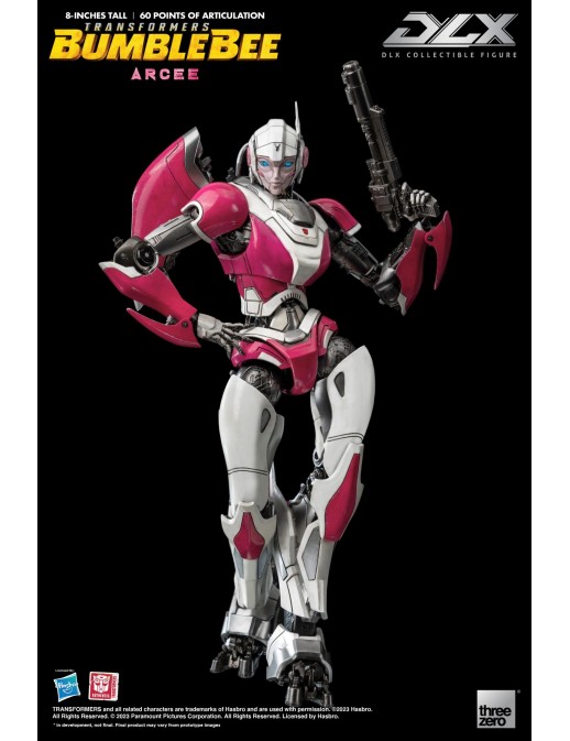 Threezero Transformers Bumblebee DLX Scale Collectible Figure Series Arcee