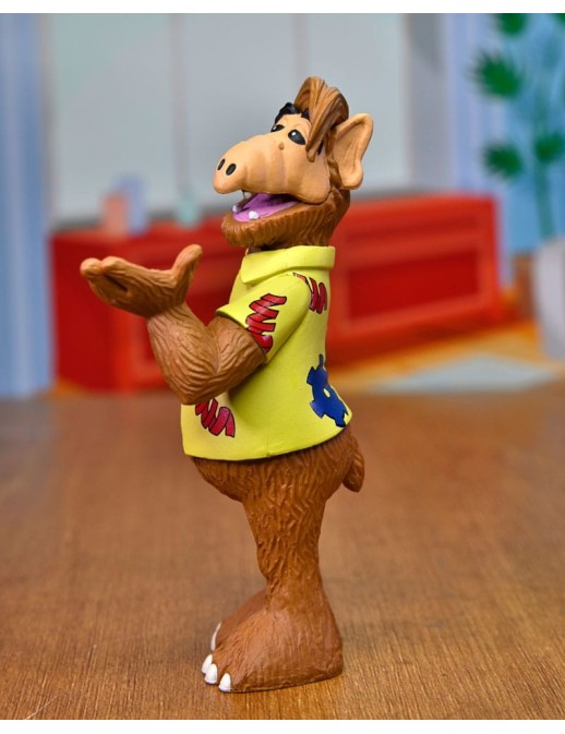 Neca Toony Classic Action Figure Alf with Saxophone