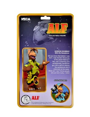 Neca Toony Classic Action Figure Alf with Saxophone