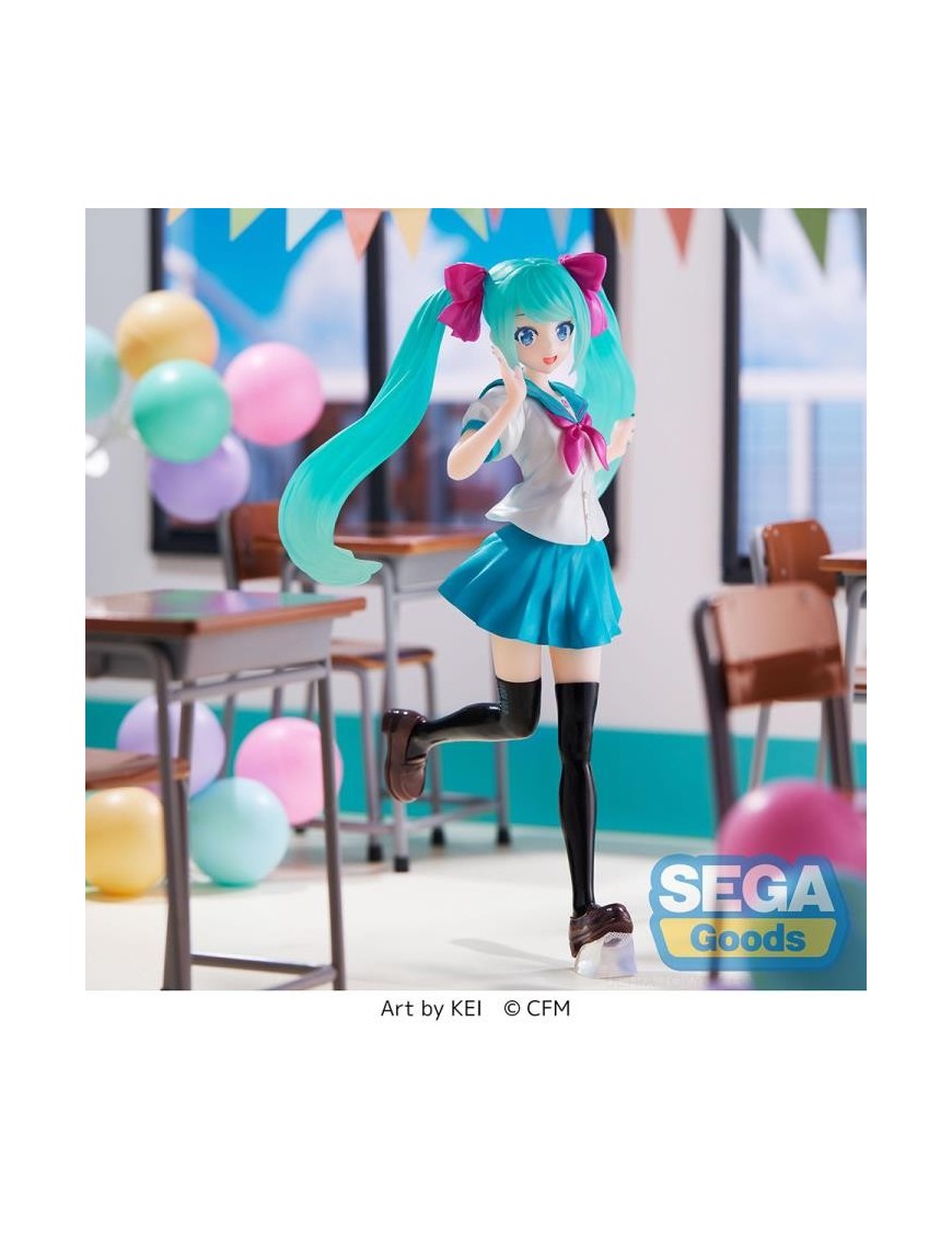 Sega Hatsune Miku 16TH Ann Kei LUMINASTA FIG Sega Hatsune Miku 16TH Ann Kei LUMINASTA FIG