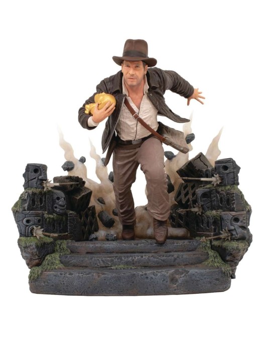 Diamond Select Toys Raiders of the Lost Ark Gallery Indiana Jones Deluxe Figure Diorama