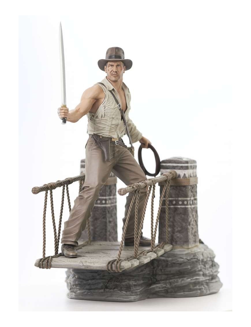 Diamond Select Toys Indiana Jones and the Temple of Doom Gallery Indiana Jones Deluxe Figure Diorama Diamond Select Toys Indiana Jones and the Temple of Doom Gallery Indiana Jones Deluxe Figure Diorama