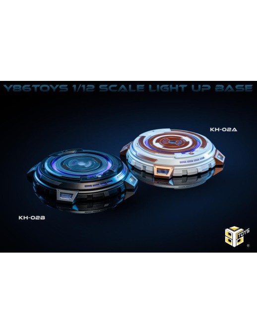 86Toys KH-02A Light-Up 1/12 Scale Display Base White
