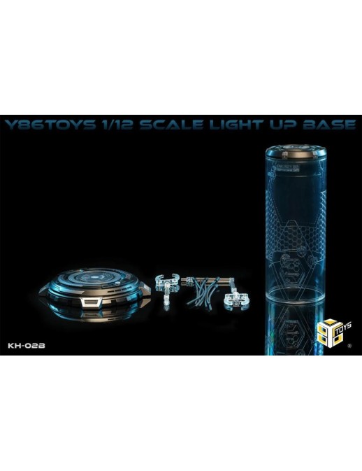 86Toys KH-02BDX Light-Up 1/12 Scale DX Display Base Black