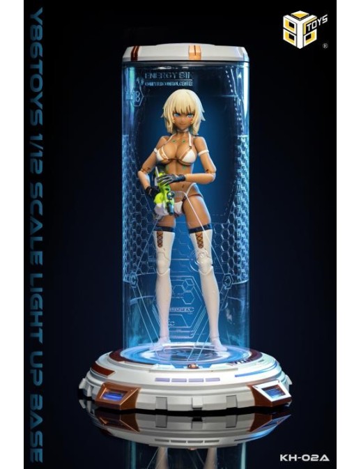86Toys KH-02ADX Light-Up 1/12 Scale DX Display Base White