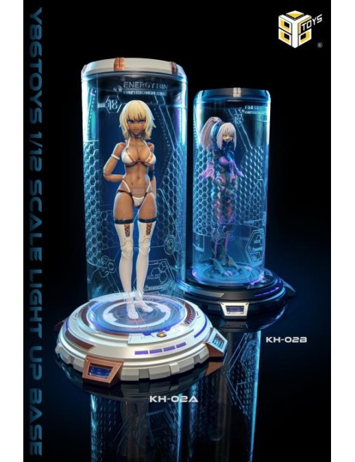 86Toys KH-02ADX Light-Up 1/12 Scale DX Display Base White
