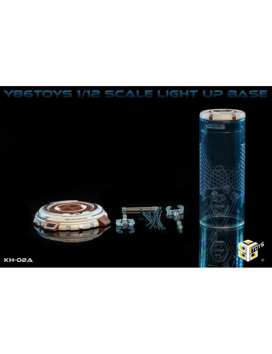 copy of 86Toys KH-02B Light-Up 1/12 Scale Display Base Black copy of 86Toys KH-02B Light-Up 1/12 Scale Display Base Black