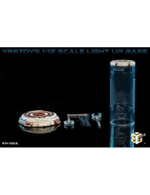 86Toys KH-02ADX Light-Up 1/12 Scale DX Display Base White