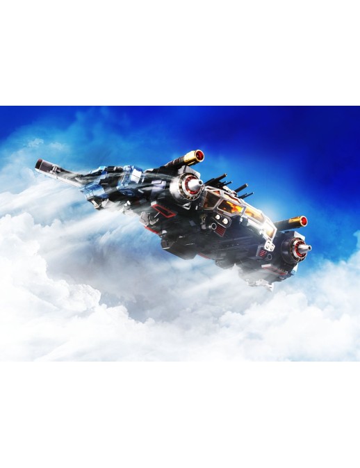 Takara Tomy Diaclone Reboot DA-100 Robot Base Aerial Mobile Fortress Cloud Across