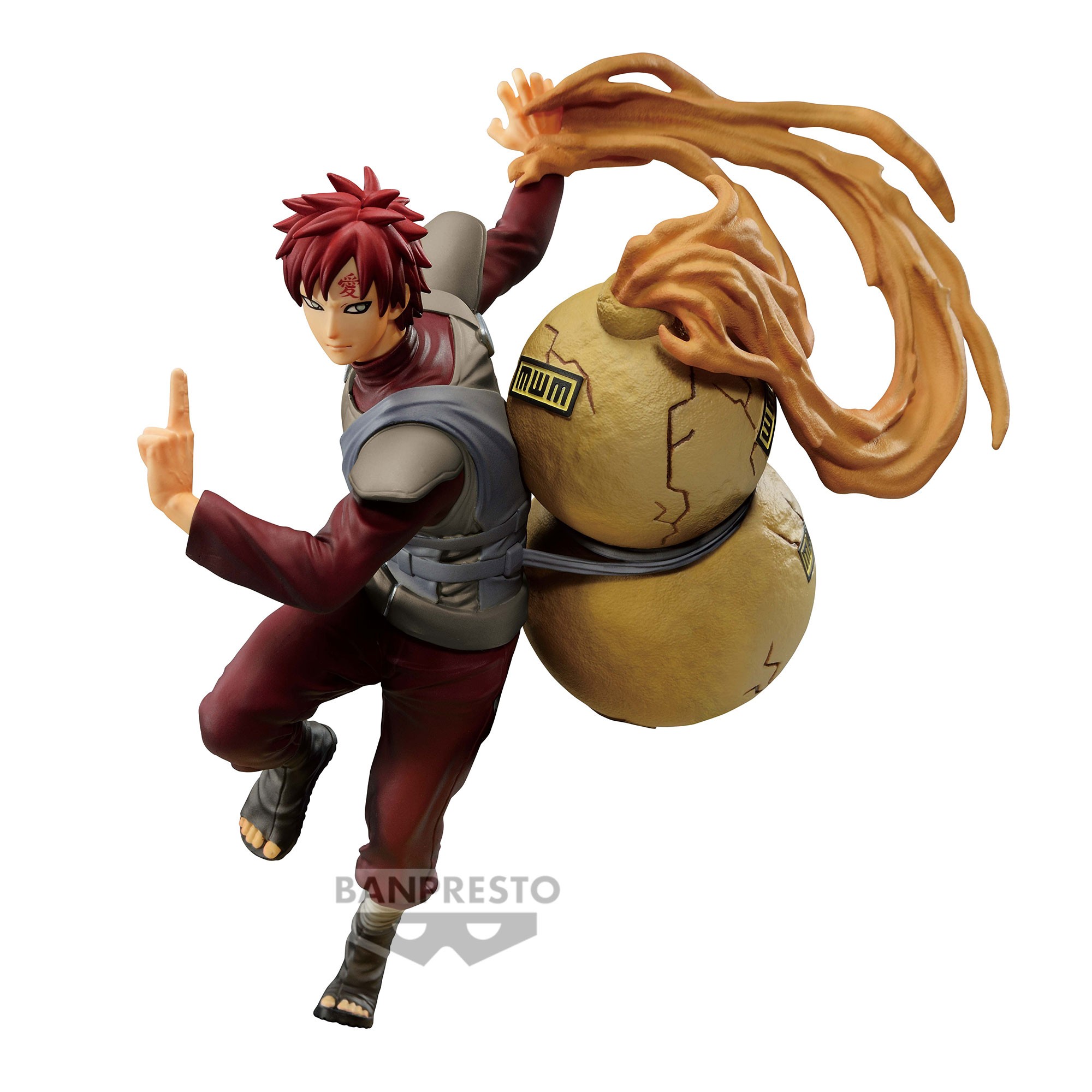 BANPRESTO NARUTO SHIPPUDEN FIGURE COLOSSEUM GAARA