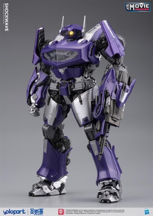 YOLOPARK AMK SERIES MODEL KIT TRANSFORMERS BUMBLEBEE SHOCKWAVE
