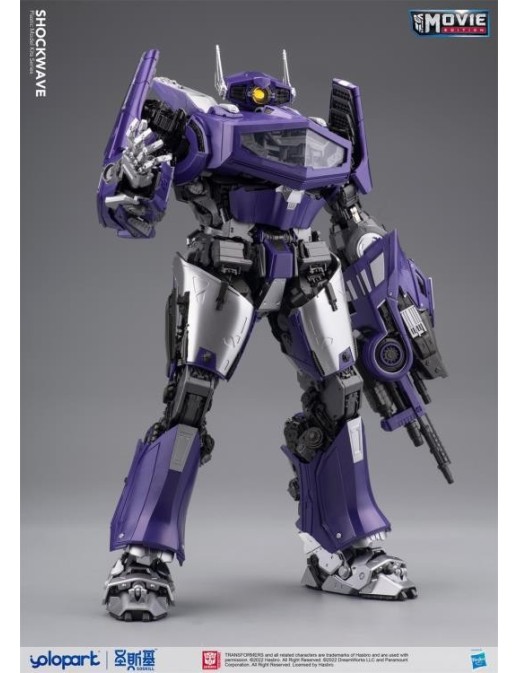 Yolopark AMK Series Model Kit Transformers Bumblebee Shockwave