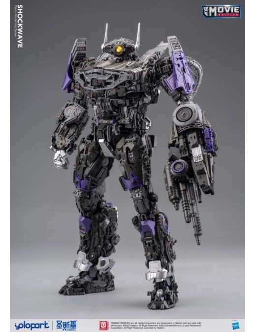 Yolopark AMK Series Model Kit Transformers Bumblebee Shockwave