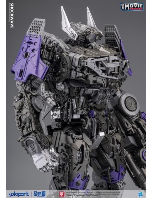 Yolopark AMK Series Model Kit Transformers Bumblebee Shockwave