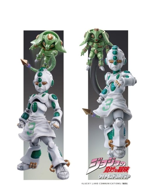 Medicos Super Action Statue JoJo's Bizarre Adventure Diamond is Unbreakable Echoes Act 2 & Echoes Act 3
