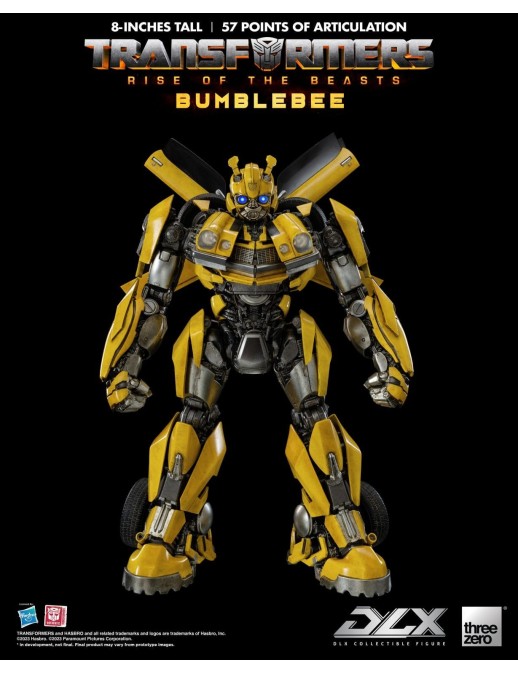 Threezero Transformers Rise of the Beasts DLX Scale Collectible Figure Series Bumblebee