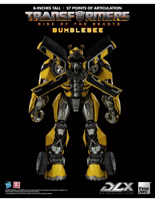 Threezero Transformers Rise of the Beasts DLX Scale Collectible Figure Series Bumblebee
