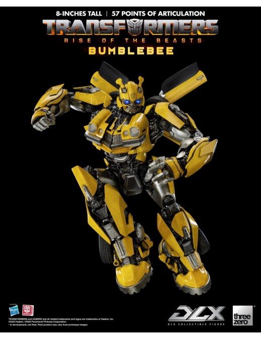 Threezero Transformers Rise of the Beasts DLX Scale Collectible Figure Series Bumblebee