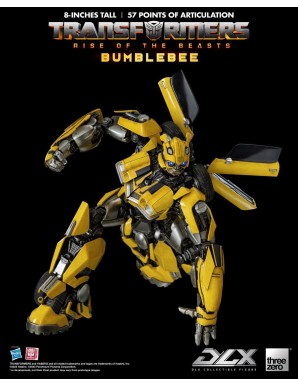 Threezero Transformers Rise of the Beasts DLX Scale Collectible Figure Series Bumblebee