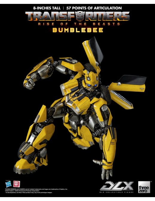 Threezero Transformers Rise of the Beasts DLX Scale Collectible Figure Series Bumblebee