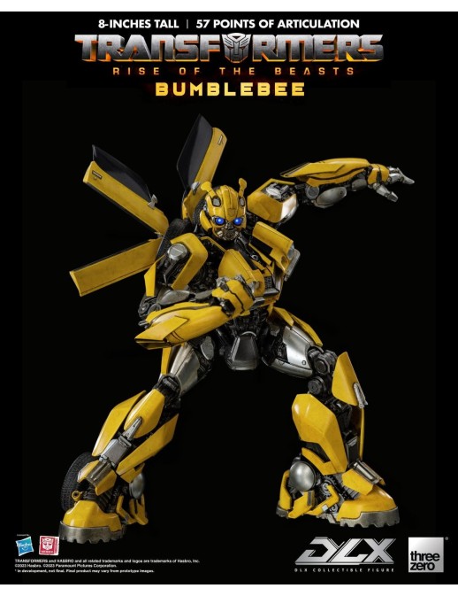 Threezero Transformers Rise of the Beasts DLX Scale Collectible Figure Series Bumblebee