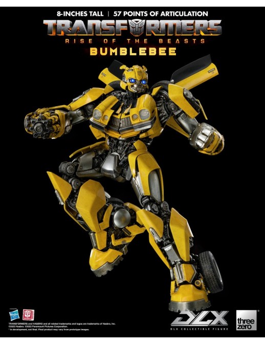 Threezero Transformers Rise of the Beasts DLX Scale Collectible Figure Series Bumblebee