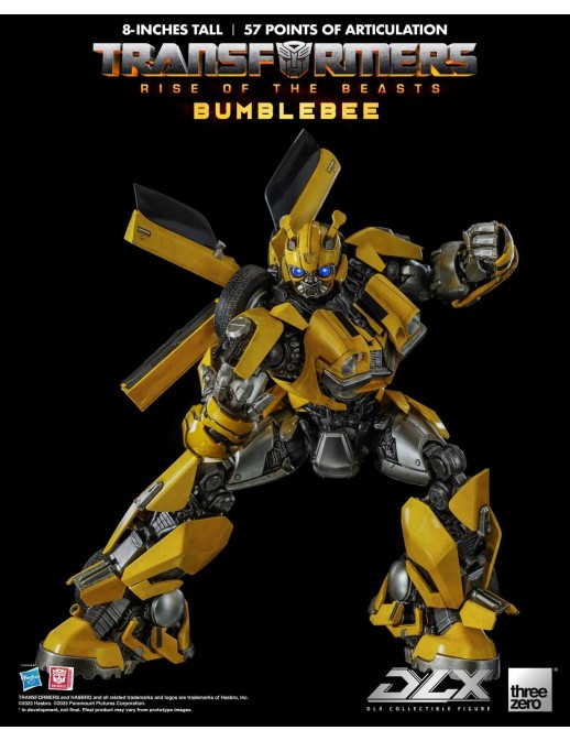 Threezero Transformers Rise of the Beasts DLX Scale Collectible Figure Series Bumblebee