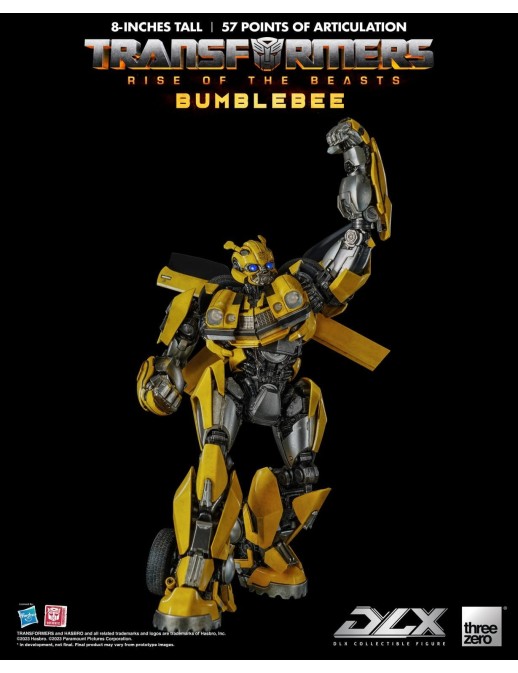 Threezero Transformers Rise of the Beasts DLX Scale Collectible Figure Series Bumblebee