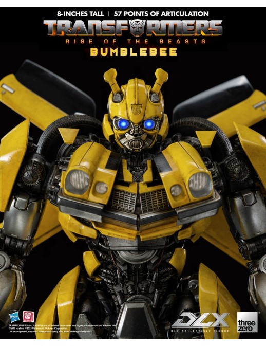 Threezero Transformers Rise of the Beasts DLX Scale Collectible Figure Series Bumblebee