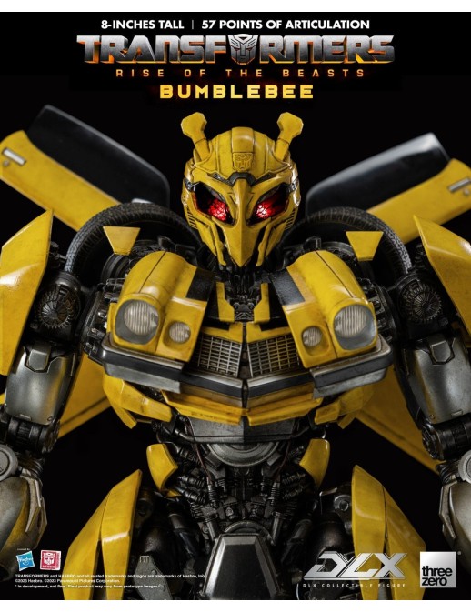 Threezero Transformers Rise of the Beasts DLX Scale Collectible Figure Series Bumblebee