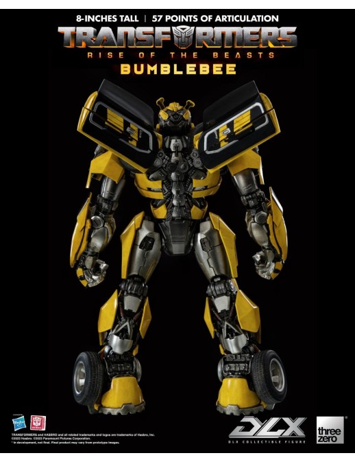 Threezero Transformers Rise of the Beasts DLX Scale Collectible Figure Series Bumblebee