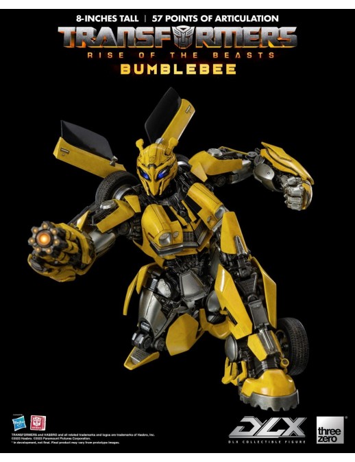 Threezero Transformers Rise of the Beasts DLX Scale Collectible Figure Series Bumblebee