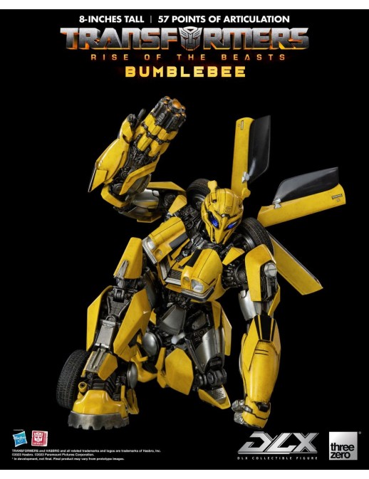 Threezero Transformers Rise of the Beasts DLX Scale Collectible Figure Series Bumblebee