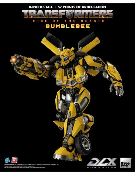 Threezero Transformers Rise of the Beasts DLX Scale Collectible Figure Series Bumblebee