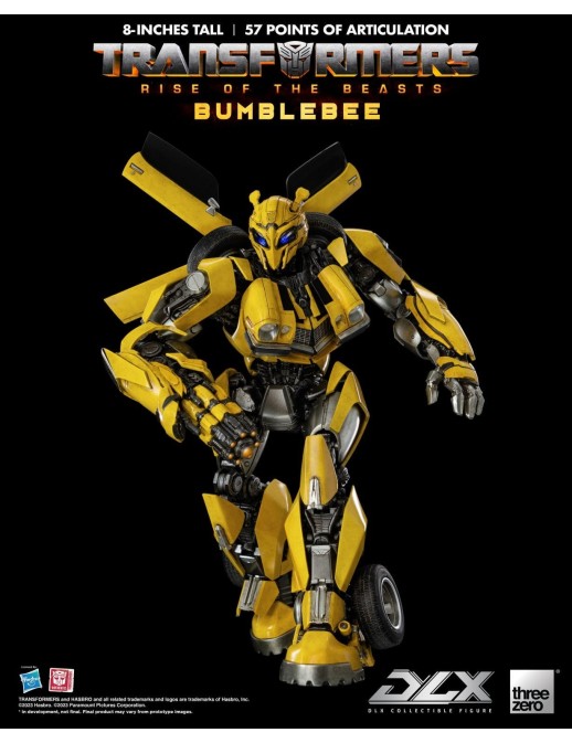 Threezero Transformers Rise of the Beasts DLX Scale Collectible Figure Series Bumblebee