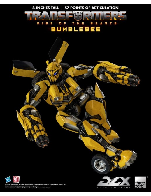 Threezero Transformers Rise of the Beasts DLX Scale Collectible Figure Series Bumblebee