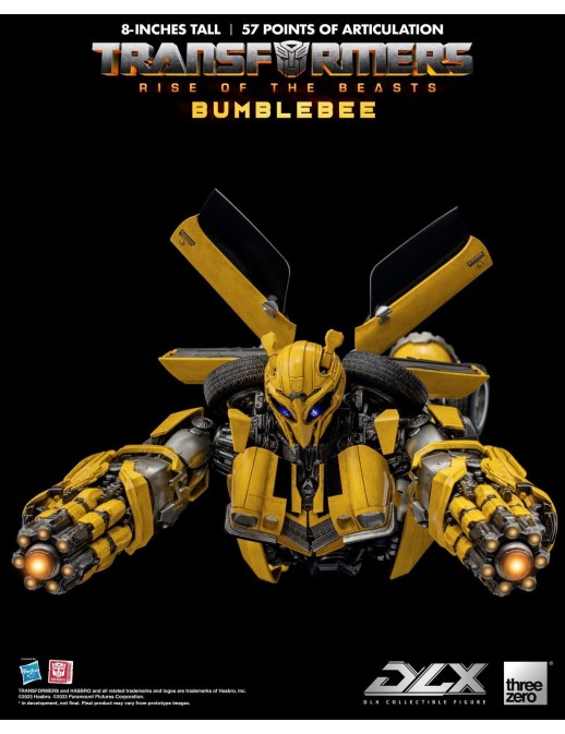 Threezero Transformers Rise of the Beasts DLX Scale Collectible Figure Series Bumblebee
